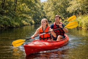 2er Kajak auf der Ilmenau, Seeve und Luhe